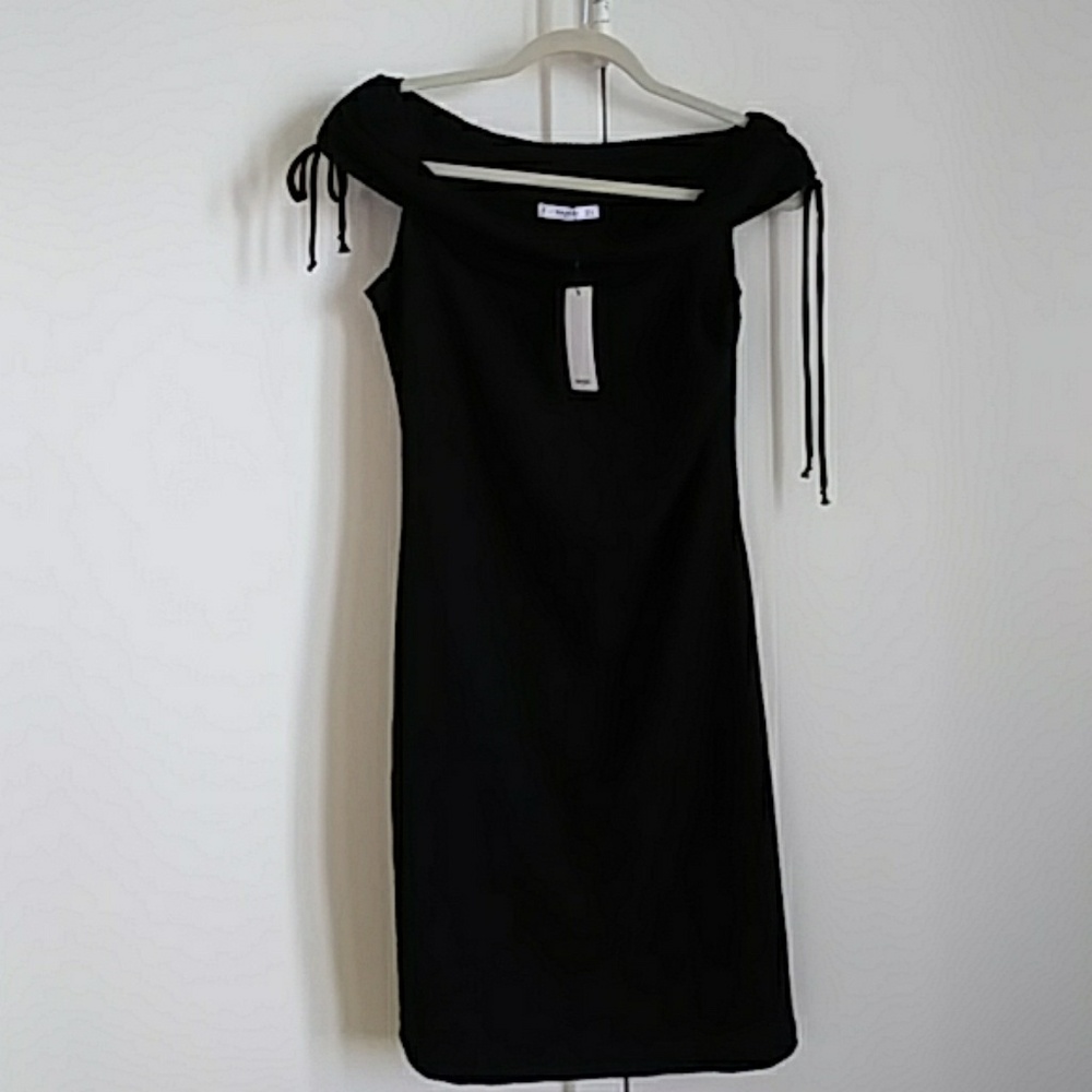 Mango black dress. NWT